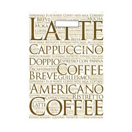 Пакет с вырубной ручкой 29*40см полиэтилен Кофе ВУР51890 (50/1000)