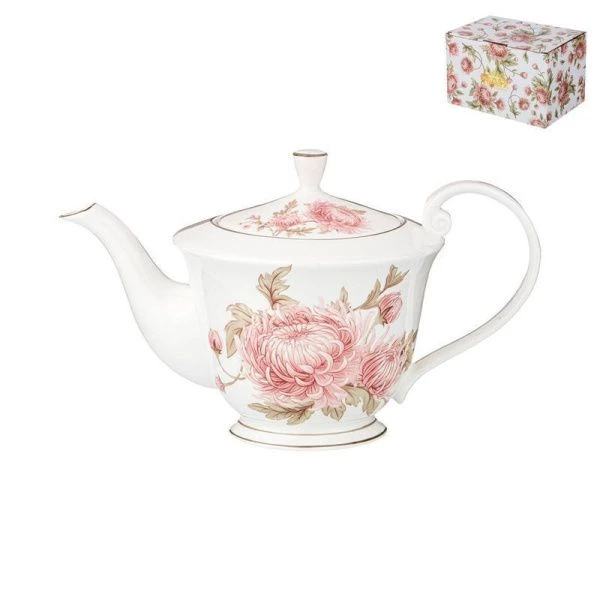 Чайник заварочный 950мл фарфор АСТРА (12)