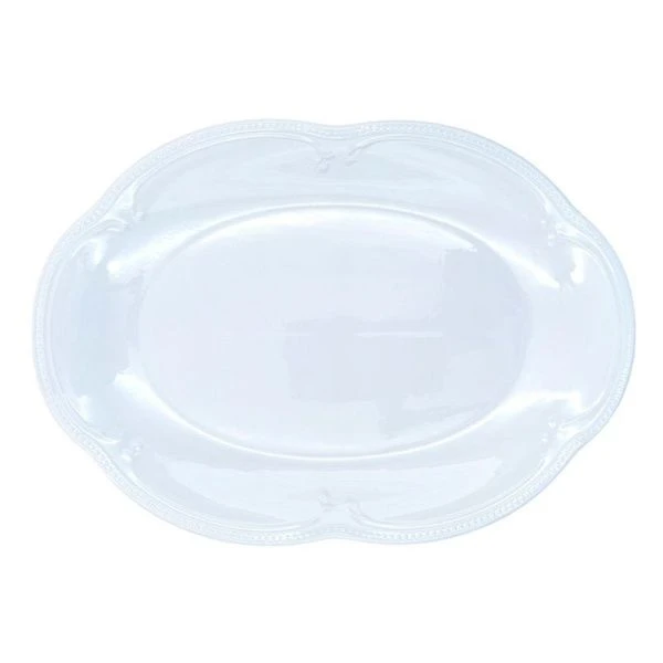 Блюдо овальное 36*25см фарфор White Ornaments (3)