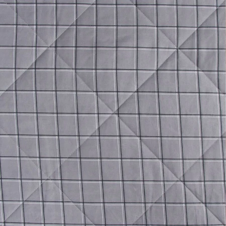 Покрывало евро 200*210±5 новосатин 100% п/э LoveLife Gray cage