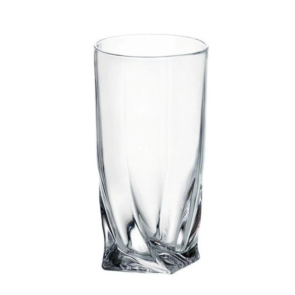 Стаканы набор 6шт 350мл стекло КВАДРО (4) 10470 36679