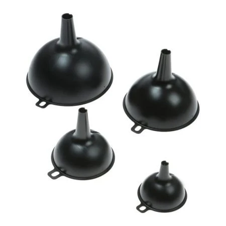 Набор воронок d55/75/95/115мм пластик OKTAN черный (35)