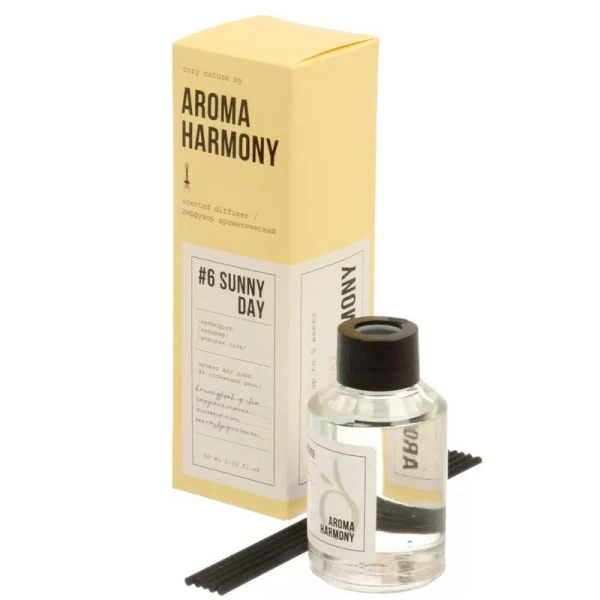 Аромадиффузор 60мл Aroma Harmony №6 Sunny Day ZL0021 (10) Аромадиффузор 60мл Aroma Harmony №6 Sunny Day ZL0021 (10)