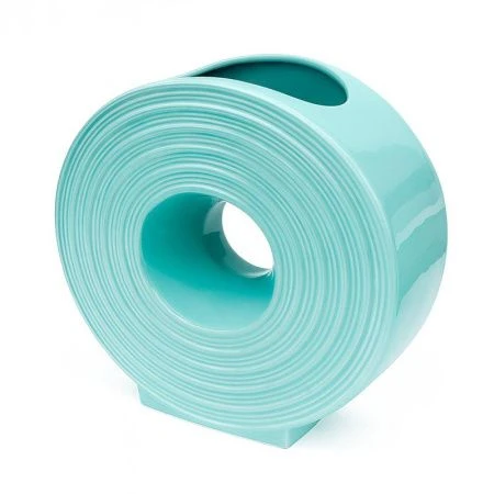 Ваза для цветов 24см керамика бирюза JC-16119 (16)