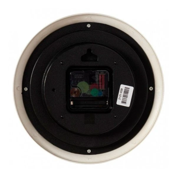 Часы настенные 21см пластик РУБИН Классика золото (10)