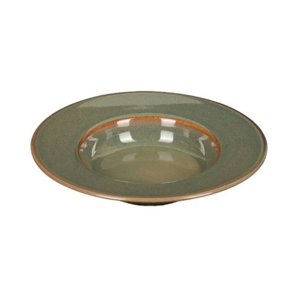 Тарелка глубокая для пасты 20см фарфор GOURMET COLORE сине-зеленый [LQ-QK15174A-YB001] (6)