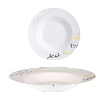 Тарелка глубокая для пасты 29см стеклокерамика ФРЕНДС ТАЙМ БИСТРО L2902 (12)