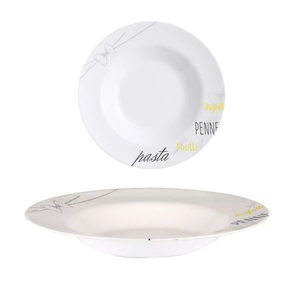 Тарелка глубокая для пасты 29см стеклокерамика ФРЕНДС ТАЙМ БИСТРО L2902 (12)