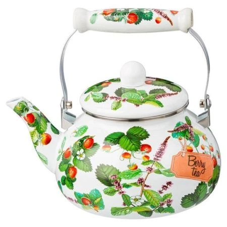 Чайник 2,5л эмаль ФРУКТОВАЯ КОРЗИНА (6)
