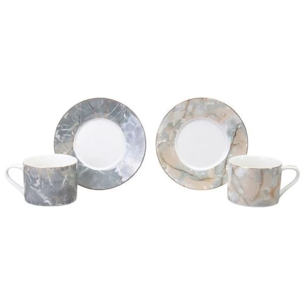 Чайный набор 4пр фарфор Top Style на 2 персоны 250мл (16)