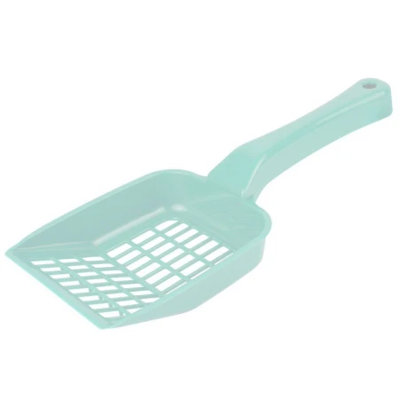 Совок для кошачьего туалета пластик ДУНЯ ментол (60)