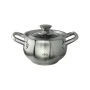 Кастрюля 2,3л нерж.сталь ТОКИО стекл.крышка 16см h10,5см индукц.капс.дно LR02-261 (4)