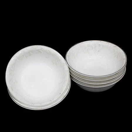 Салатник 12см фарфор СЕРЫЙ ШЕЛК (6) ВЫВОД