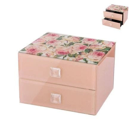 Шкатулка ВИНТАЖ. ПИОНЫ 16*12*12см (8)