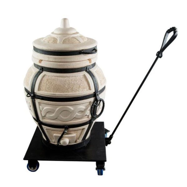 Тележка на колесах, столешница 50см металл для тандыров Донской, Кочевник, Охотник, Есаул (1)