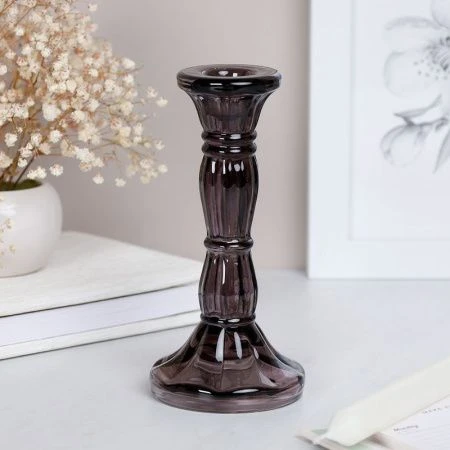 Подсвечник стекло 15см WS-019 (48)