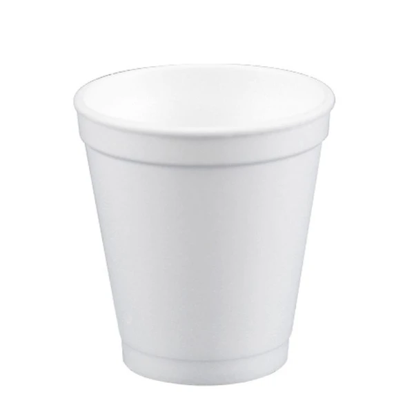 Стакан одноразовый 200мл полистирол белый ВСП (39/975/20)