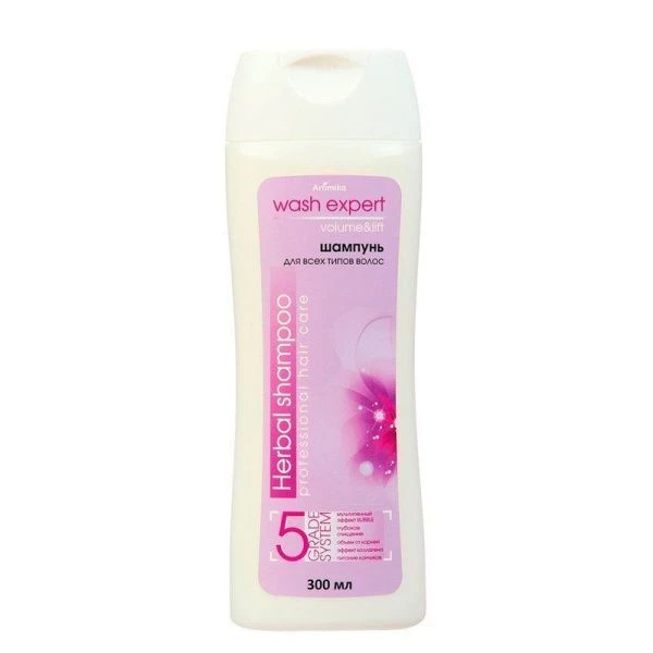 Шампунь WASH Expert Volume & lift 300мл (24)