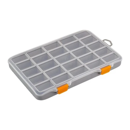 Органайзер для мелочей 29,3*20,7*3,2см пластик Blocker Expert 11,5" серо-свинцовый/оранжевый (17)