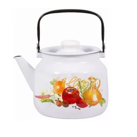 Чайник 3,5л эмаль ИТАЛЬЯНСКАЯ КУХНЯ С-2713П2/4 (4)