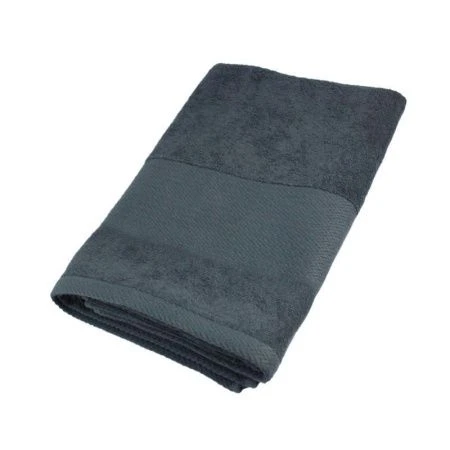 Полотенце махровое 70*130см Монтелло 095 темно-серый 450г ВЫВОД