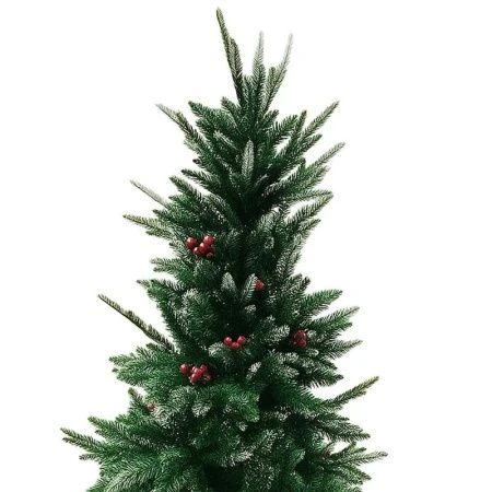 Елка искусственная 150см СМЕШАННАЯ с ягодами, 500 веток PE/PVC JC-14940 (1)