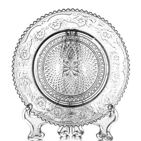 Тарелки мелкие набор 6шт 149мм стекло КОНИЯ (8)