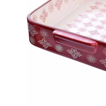 Форма для запекания 3,1л 35*24*6см керамика LR27897 (6)