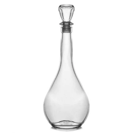 Штоф 500мл стекло КАПЛЯ с крышкой П-29-Б-500-СК (18)