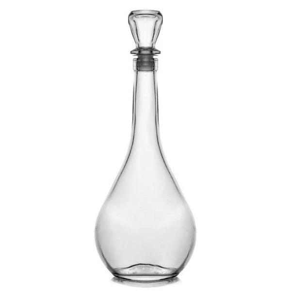 Штоф 500мл стекло КАПЛЯ с крышкой П-29-Б-500-СК (18)