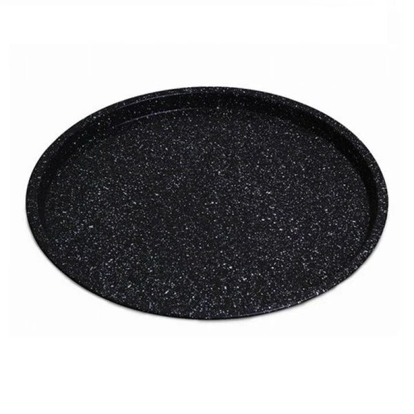 Форма для пиццы 29*2см угл.сталь АП серый, черный мрамор, арт. 6016M (16)