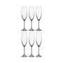 Бокалы для шампанского набор 6шт 250мл стекло БАРБАРА/МИЛВУС 1SD22/250 (8) 17168