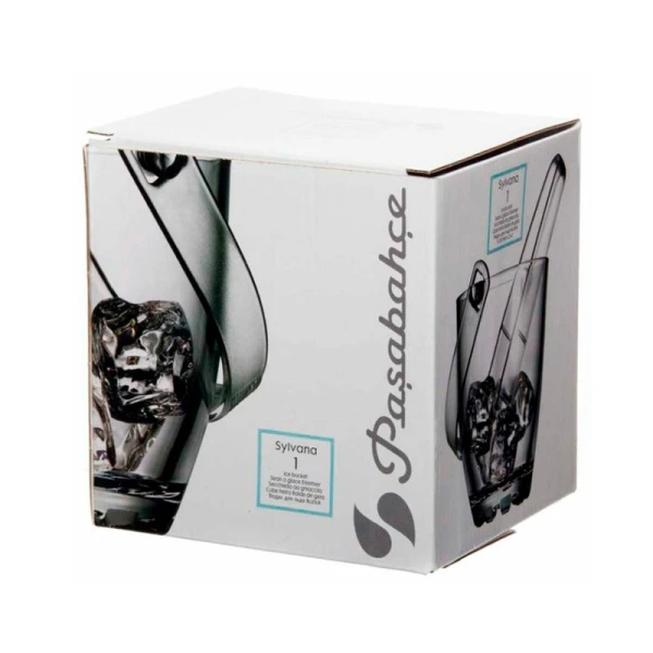 Ведро для льда 13см стекло СИЛЬВАНА (6)