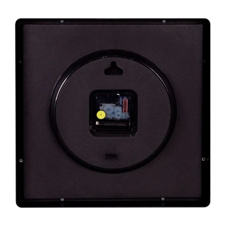 Часы настенные 30*30см пластик РУБИН Два дерева черный (10)