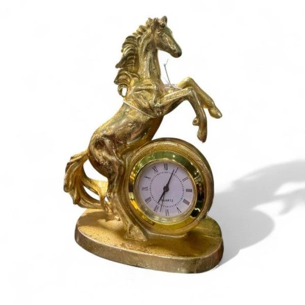 Фигурка Лошадь с часами (LR41x1) L8,5 W5 H12 см