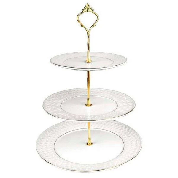 Этажерка сервировочная 3 яруса керамика 16,5/20/25,4см СНЕЖНАЯ КОРОЛЕВА круглая МВ0130-А/з (2/8) Этажерка сервировочная 3 яруса керамика 16,5/20/25,4см СНЕЖНАЯ КОРОЛЕВА круглая МВ0130-А/з (2/8)