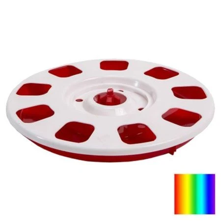 Поилка для птиц 1л пластик под ПЭТ-бутылку/ банку d23см Бр.7.16 (30)