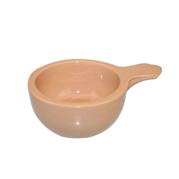 Кокотница 100мл керамика бежевая (50)