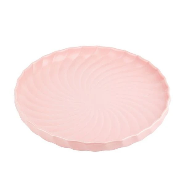 Блюдо 26см фарфор Fresh Taste. Light pink (16)