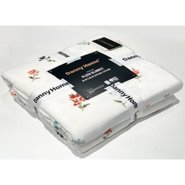 Плед 1,5сп 150*230см 350г/см Фланелевый плюш BL23-1/JC-18248 (8)