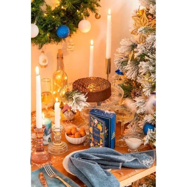 Подсвечник КРИСТОФФ-3 для столовых свечей малый