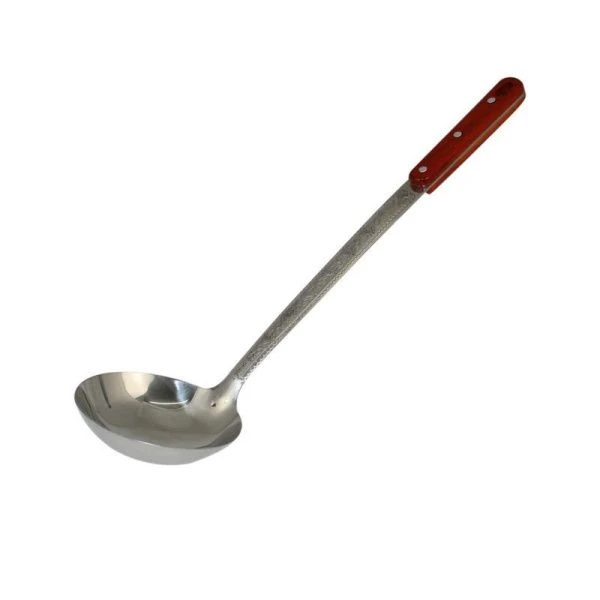 Половник 47см металл с деревянной ручкой Половник 47см металл с деревянной ручкой