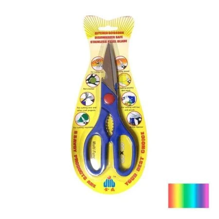 Ножницы многофункциональные 20см металл/пластик BL-016 (360)