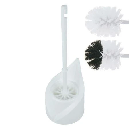 Ершик туалетный КАПЛЯ белый/белый с оттенком крем. (25)