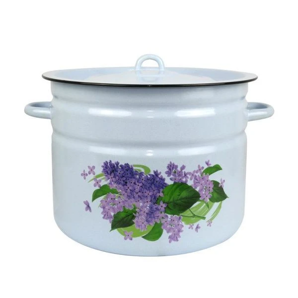 Бак 20л эмаль титановый рябчик с рис. 20-2827/4 (1)