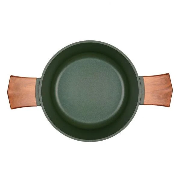 Кастрюля 2,6л h10,5см алюминий АП SADR со стекл.крышкой 20см (6)