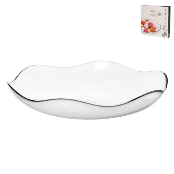 Блюдо 30см стекло ТОСКАНА овальное (6)