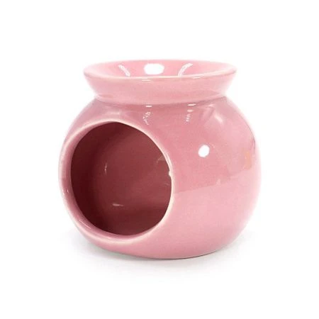 Аромалампа керамика 6см Розовая глазурь MISHA-1