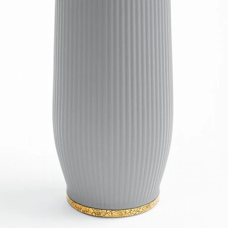 Ваза для сухоцветов 60см керамика серая JC-16001 (8)