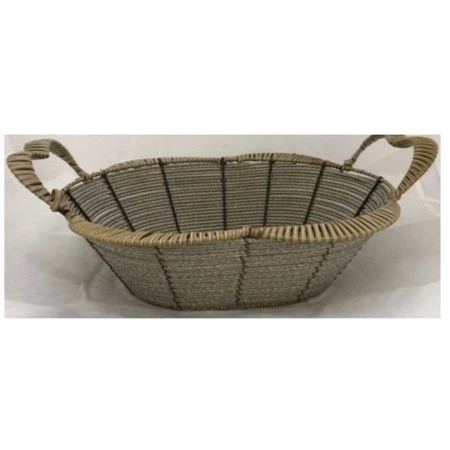 Корзина плетеная пластик 30*28*11см 107T020 JC-12218 (120)